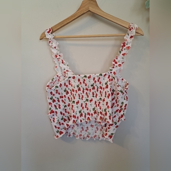 NWT Fruit Strap Shoulder Top Size 1X - Picture 3 of 4
